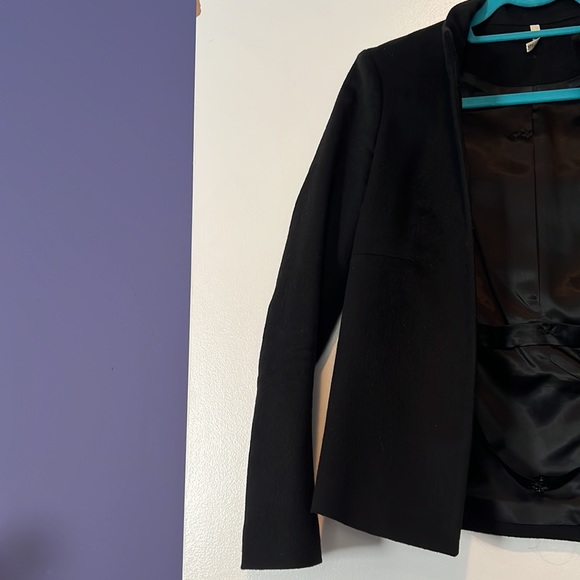 Katayone Adeli size 2 black fitted wool jacket - Picture 5 of 12